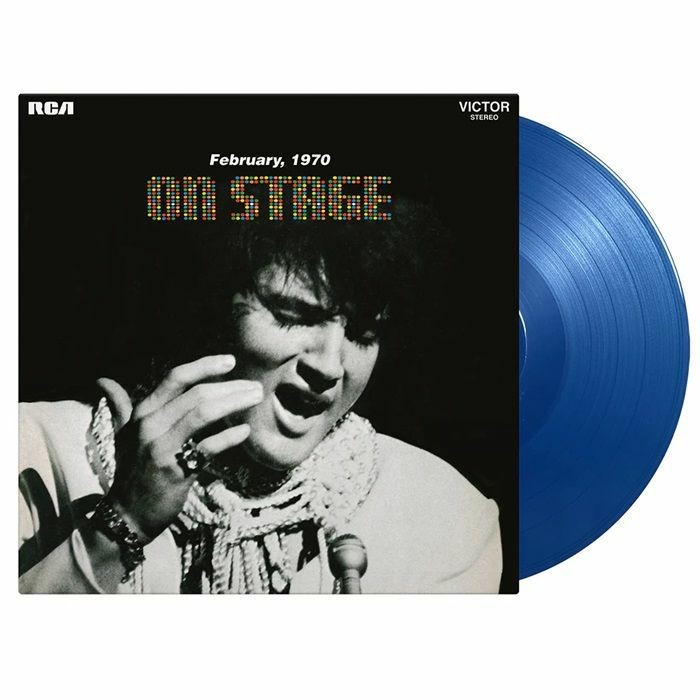 PRESLEY, Elvis - On Stage February 1970 (reissue) - AUDIOPHILE BLUE VINYL LP