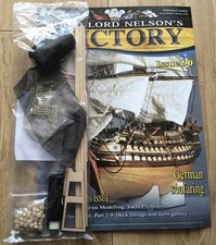 1/84 DEAGOSTINI BUILD LORD NELSON'S HMS VICTORY MODEL SHIP ISSUE 90 Inc Part