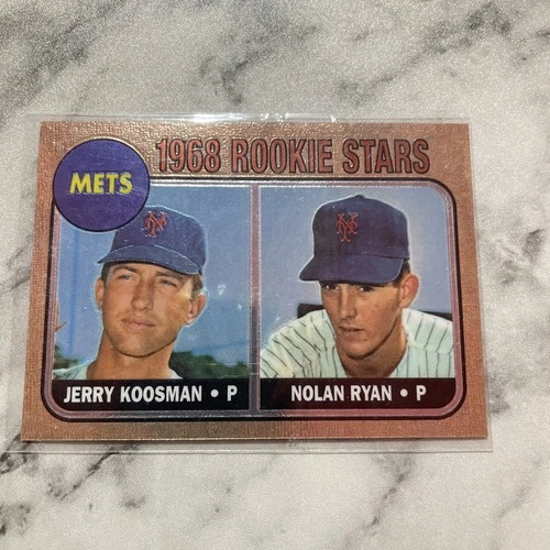 1968 Topps - 1968 Rookie Stars Nolan Ryan, Jerry Koosman #177 (RC)