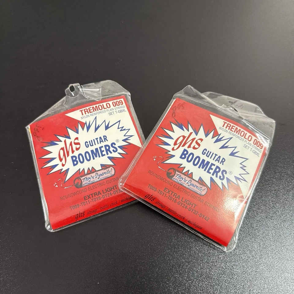 Lote De Cuerdas Boomer Guitarra GHS Trémolo 009, LXL, 009, 7L, CL Foto 3 de 4