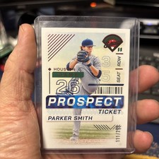 2024 Panini Prospect Edition Parker Smith Ticket Red #111/299 Astros