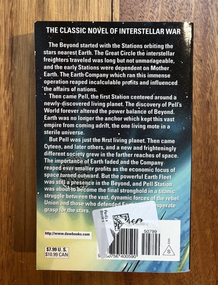 Downbelow Station 20th Anniversary Edition 2001 By C J Cherryh DAW Paperback - Image 3 of 4