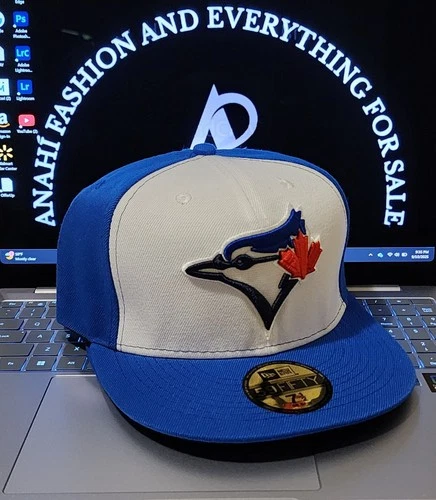 MLB-Toronto Blue Jays 59FIFTY Fitted New Era Blue/White Hat New