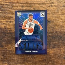 2024-25 Panini Donruss Optic Winner Stays Purple Prizm Jayson Tatum #2