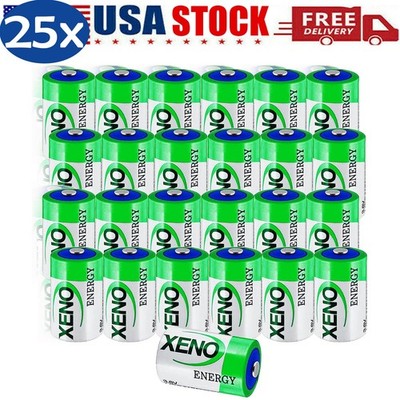   25X Xeno Energy XL-205F 3.6V Battery D 3.6V Lithium Battery 19000mAh