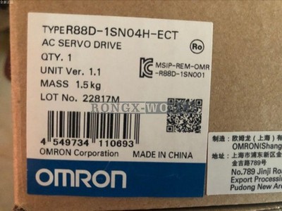 1PCS NEW Omron R88D-1SN04H-ECT Servo Driver