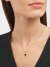 Bvlgari Black Circle Necklace