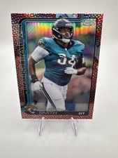 2024 Topps Chrome Pigskin  Maason Smith Rookie #140 Jacksonville Jaguars NFL