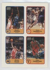 2003-04 Bazooka Stickers Gilbert Arenas Corey Maggette Darius Miles #36 4l3