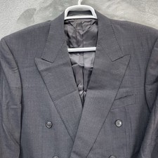 Ermenegildo Zegna Blazer Men 56 Suit Jacket Sport Coat 46 neiman marcus Micro