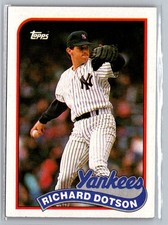 1989 Topps #511 Richard Dotson