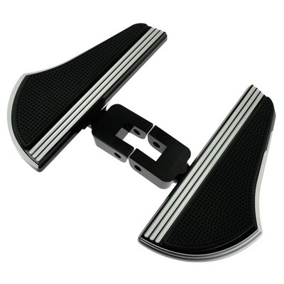 Black Foot Peg Defiance Rear Passenger Floorboards For Indian Chieftain Limited