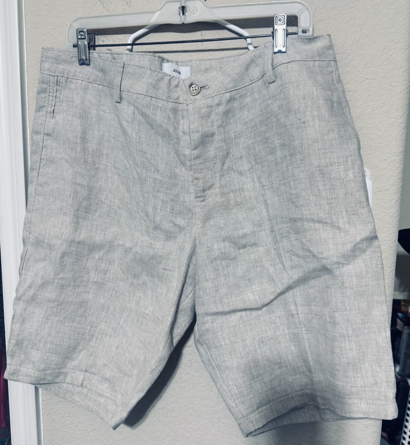 Jules 100% Linen Bermuda Shorts Mens 34x11 Beige Resort beach European France
Opens in a new window