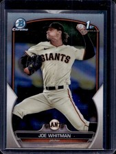 Joe Whitman 2023 Bowman Draft Chrome #BDC-98 Refractor Qty Available