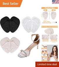 3 Pairs Non-Slip Ball of Foot Cushions for High Heel Comfort  Pain Relief