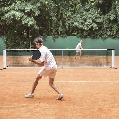 22ft Pickleball Net Pickle Ball Trainer für Spiel Hinterhof Outdoor