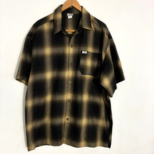Camisa Cholo De Colección CalTop Hecha en EE. UU. Para Hombres 2XL Franela Cuadros Bajo Rider Ben Davis
