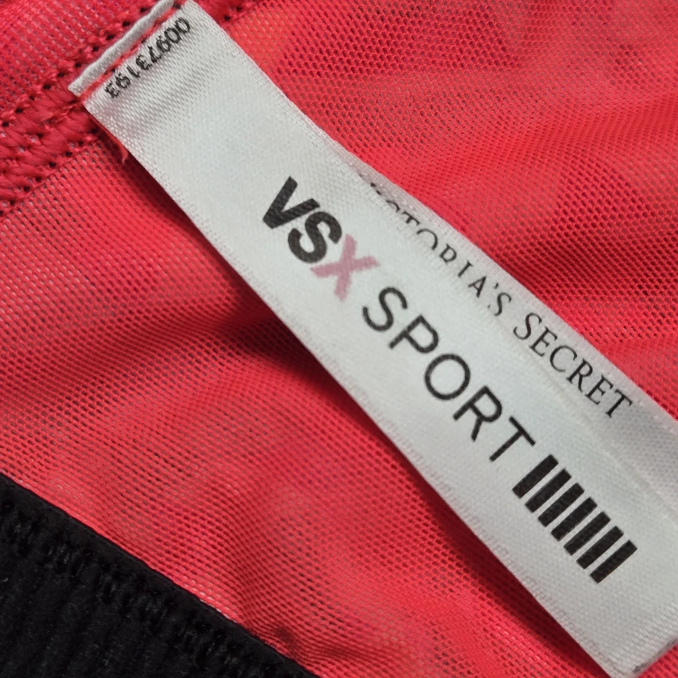 Victoria's Secret Women Sports Bra 36D Pink Front Closure Underwire Geometric - Image 3 of 4