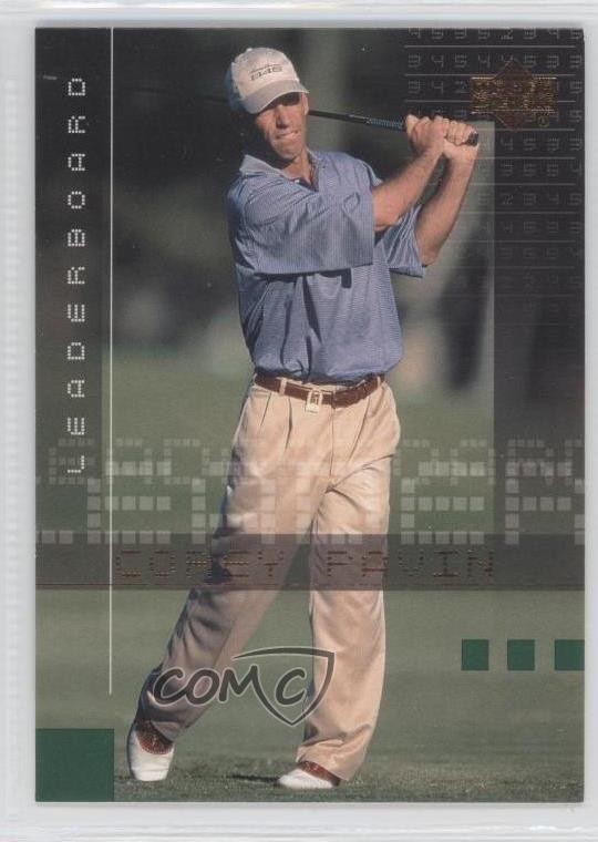 2002 Upper Deck Leaderboard Corey Pavin #104 0c4