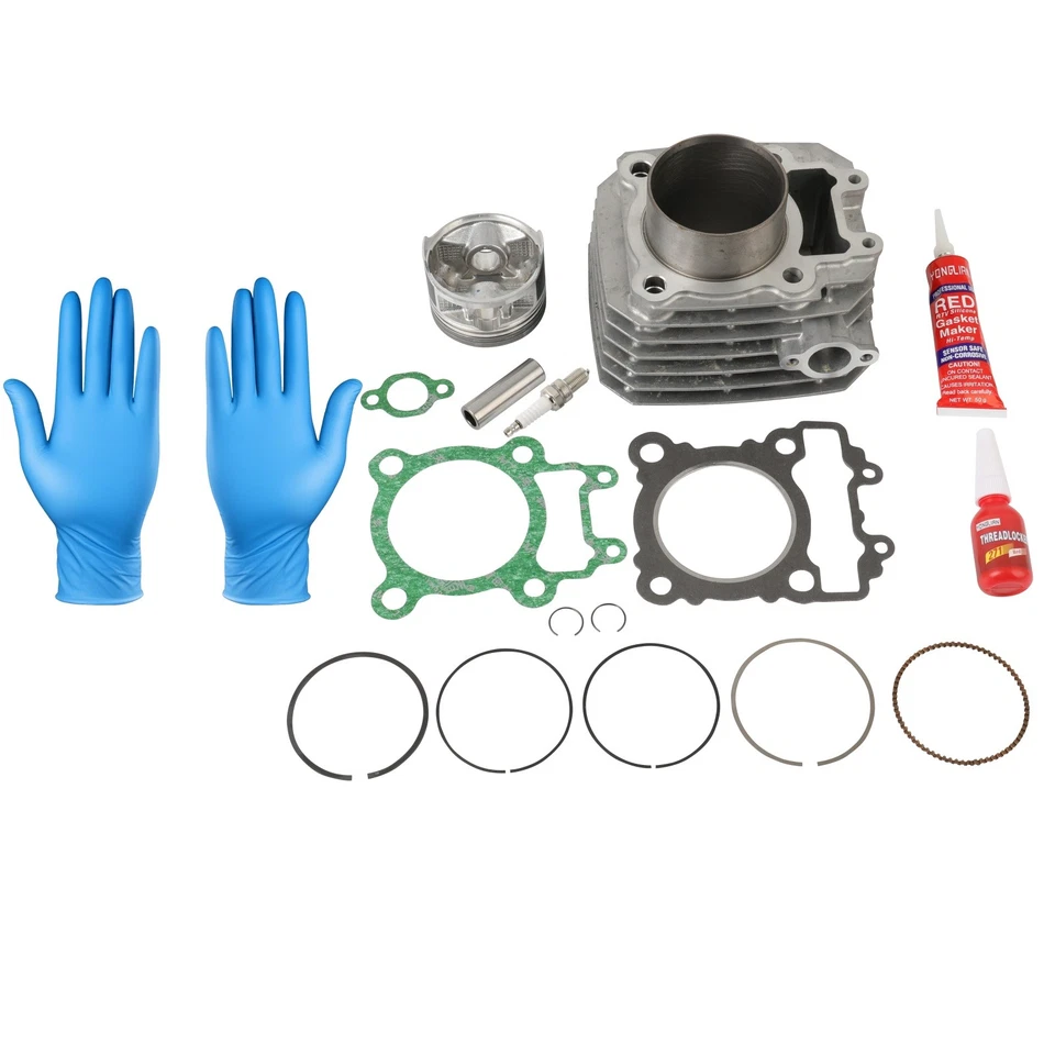 Kit de reconstrucción de extremo superior de pistón de cilindro de motor para 03-11 Kawasaki Bayou 250 KLF250 Foto 2 de 4