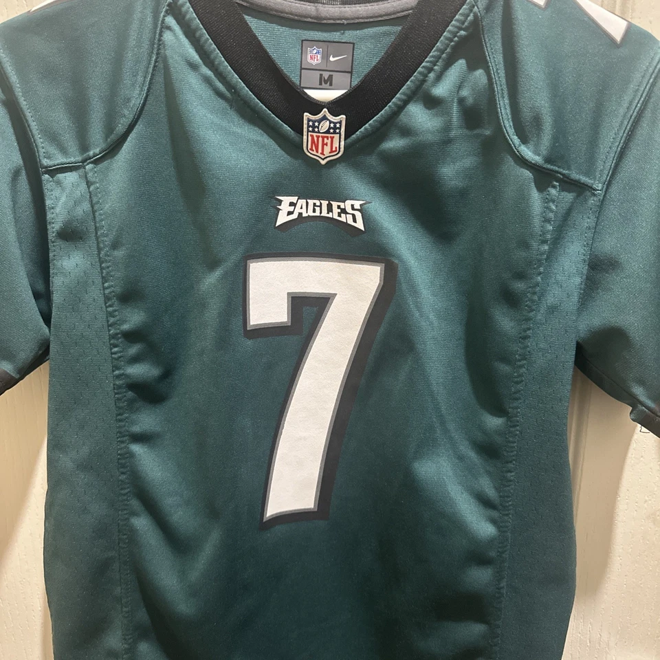 Camiseta deportiva NFL Vick Philadelphia Eagles Nike On Field #7 talla mediana 10/12 verde Foto 3 de 4