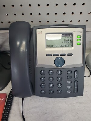 Cisco SPA 303 3-Line IP Phone VoIP Telephone 
