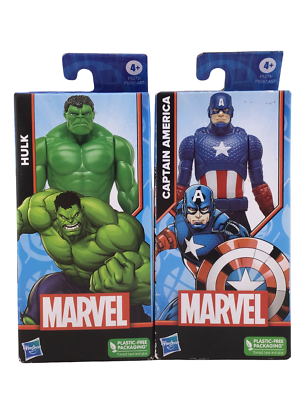 Hasbro Toys Marvel Hulk Captain America Action Figure 6