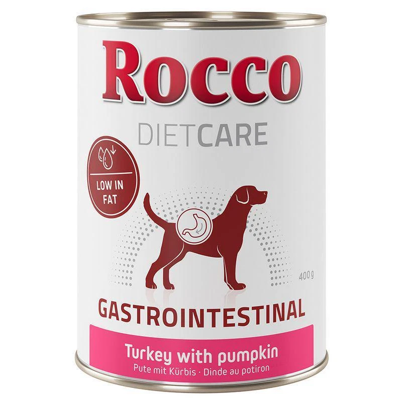 Rocco Diet Care Gastrointestinal Turkey & Pumpkin Adult Wet Dog Food 6x400g NEW*
Opens in a new wind