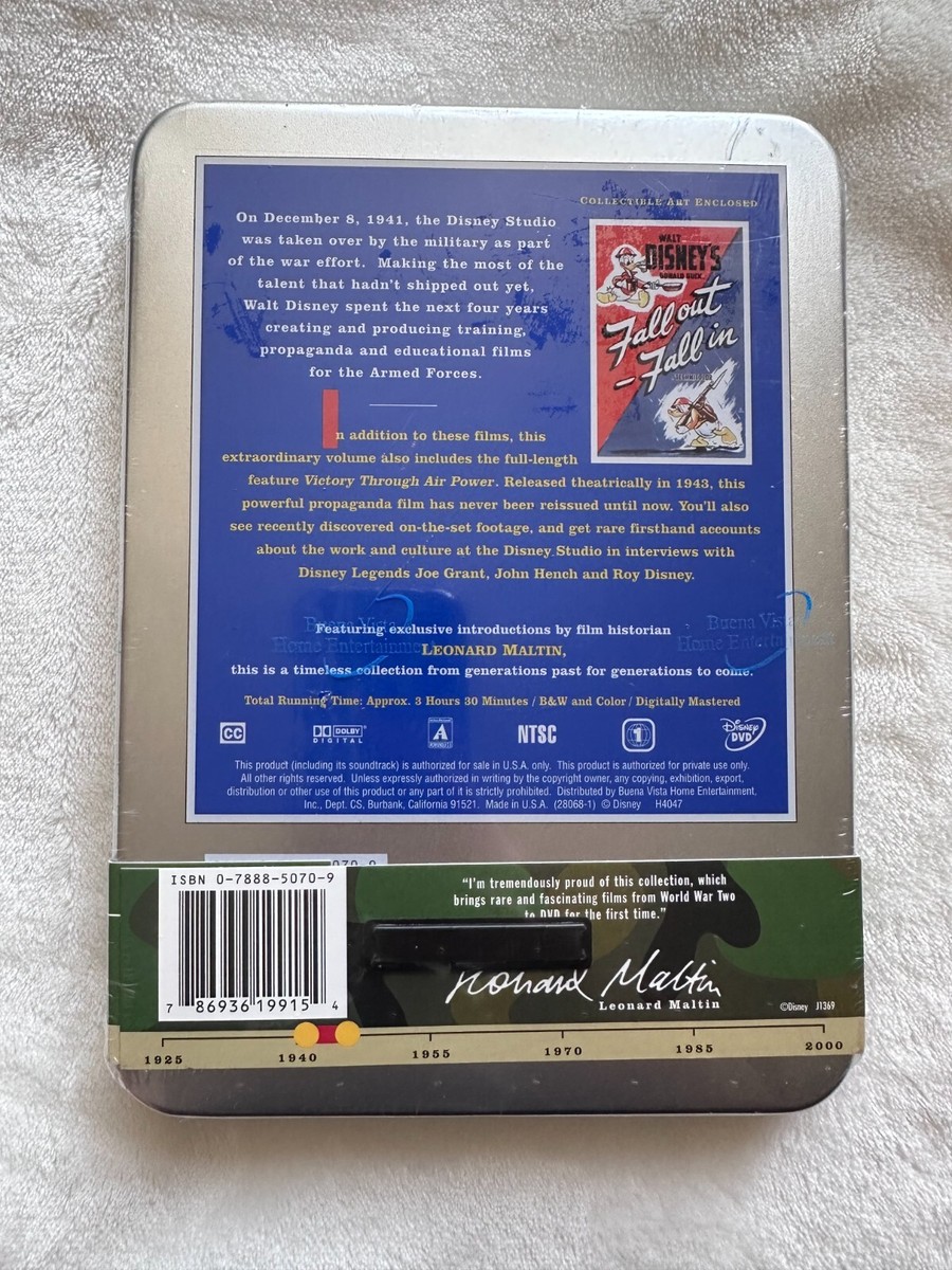 Walt Disney Treasures: On the Front Lines (DVD, 2003, 2-Disc