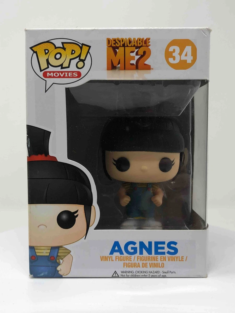 Funko POP Movies Despicable Me 2 Agnes 34 Vinyl Figure DAMAGED