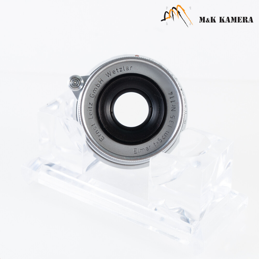 Leica Elmar M 50mm/F3.5 E39 Silver Lens Yr.1954 #875 | eBay