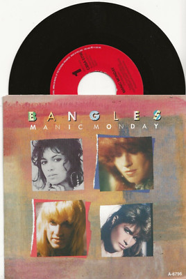 BANGLES WALK LIKE AN EGYPTIAN SINGLE FROM NETHERLANDS WITH PIC SLEEVE, MINT