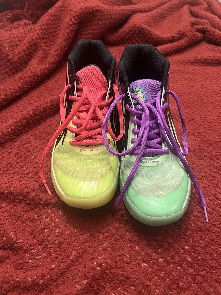 Size 6 - PUMA MB.02 x Rick and Morty Mid Adventures Wear And Tear