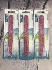 Lot Of 3 - Trim Salon Emery Boards, 2 Per Pack, Professional Quality Nail Care