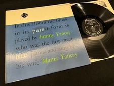 Jimmy & Mama Yancey (Piano Blues) 1958 Atlantic DG Mono Black & Silver 1283  (S)