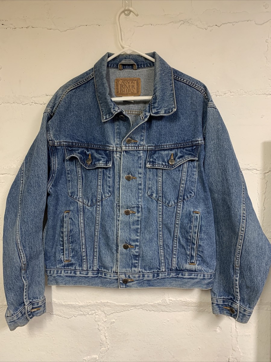 Vintage Canyon River Blues Jeans Jacket Medium 80s Trucker Vintage Canyon River Blues Jeans Jacket Medium 80s Trucker
