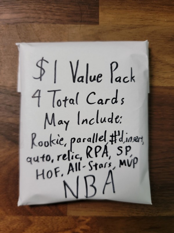 ONLY $1! VALUE PACK NBA BASKETBALL - ROOKIE, AUTOGRAPH, RPA, PSA 10 READ
