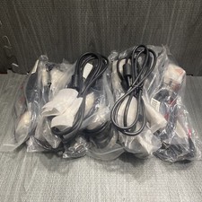 Lot Of 15 DVI-D to DVI-D 19-Pin Male Male Cable White Molded Connectors Adapter