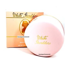 WHITE SHOULDERS BATH POWDER 2.6 Oz / 75 g FOR WOMEN BRAND NEW IN BOX