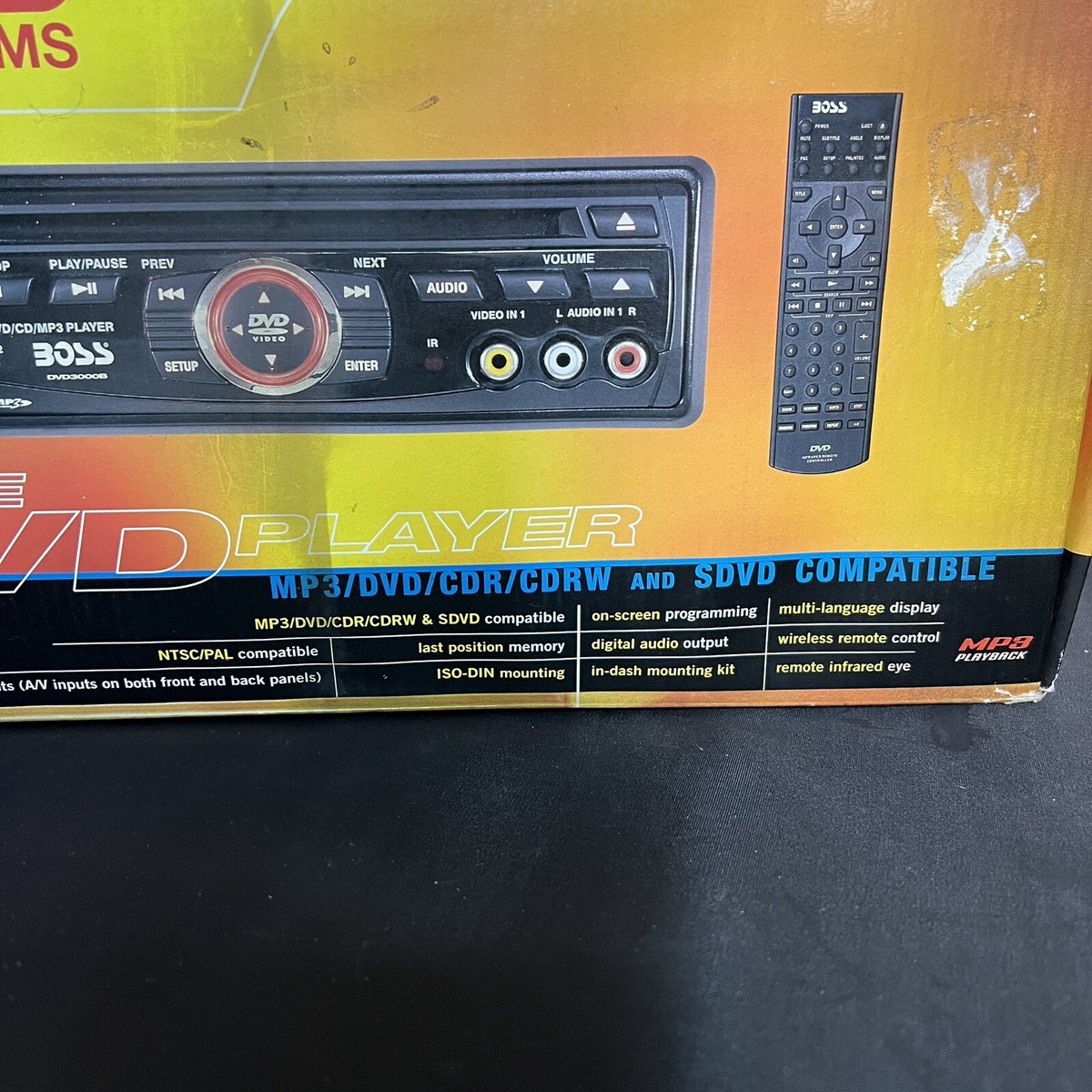 VTG Brand New BOSS Audio Systems Mobile DVD Player & Flip-Down
