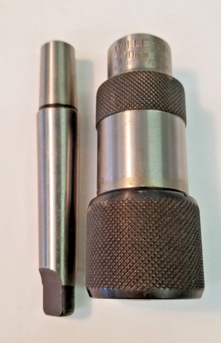 Precision Drill Chuck WILLEGRIP Germany w 110MM Great interest KEYLESS