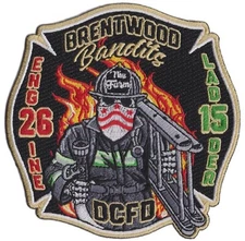 DCFD Engine 26 Ladder 15 / Brentwood Bandits  The Farm NEW Fire / Design