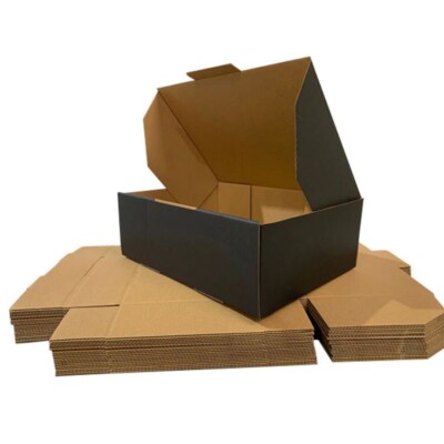 25 pcs Kraft Packaging Box Large | eBay Australia