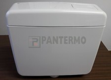 CASSETTA WC ESTERNA BIANCA A ZAINO TOPAZIO OLI 1 TASTO ART.411201 CON RUBINETTO