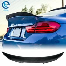 PSM Style Rear Trunk Spoiler For 14-20 BMW 4 Serie F32 428i 435i 430i GLOSSY BLK