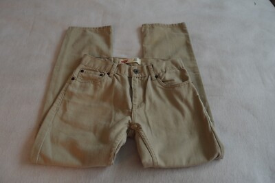 Levis Jeans Size 14 Reg 511 Slim Straight 27x27 Kids Children Boys Pants Denim