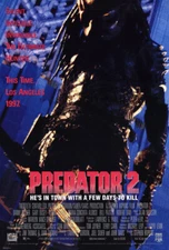 Predator 2 (1990) Movie Poster, Original, SS, Unused, NM, Folded