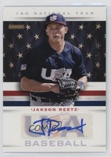 2013 Panini USA Baseball Box Set 18U National Team 19/499 Jakson Reetz Auto 4m3