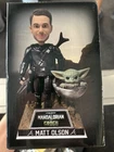 Star Wars Mandalorian & Grogu Matt Olson Bobblehead Collectible Figure