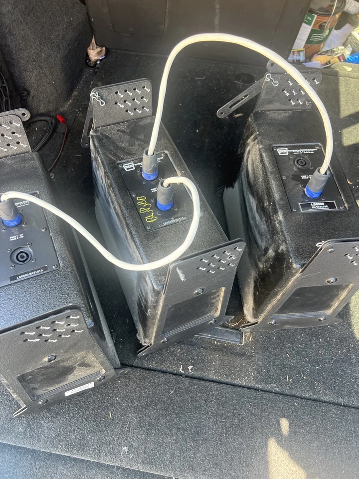 SLS LS6500 Full-Range Bi-Amped Line Array Module (Three) Tested Working - Image 3 of 4